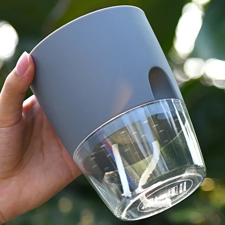 Pot de fleurs transparent à do - Aloe Vera Pot avis et prix